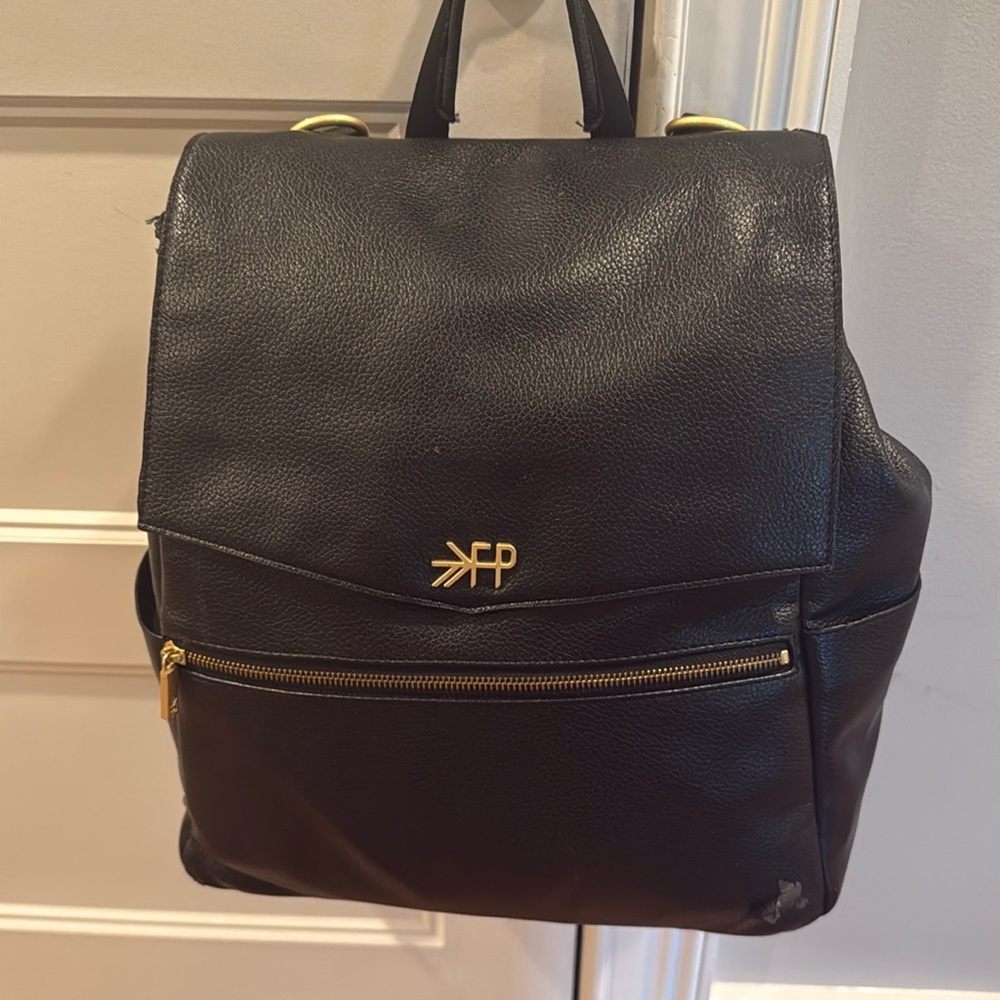 Freshly Picked Black Ebony Classic Backpack Diaper Bag